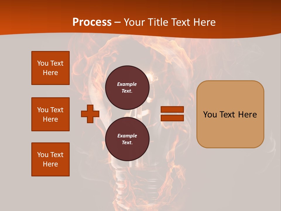 Idea Creativity Black PowerPoint Template