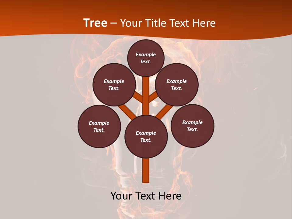 Idea Creativity Black PowerPoint Template