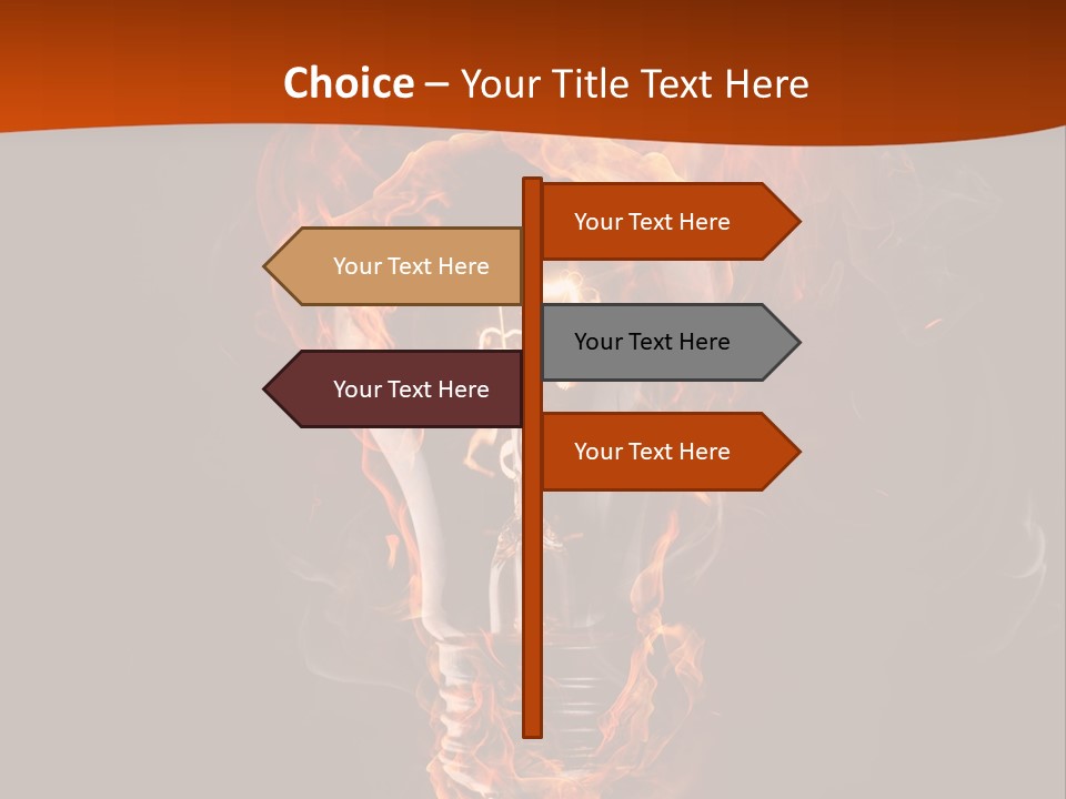 Idea Creativity Black PowerPoint Template