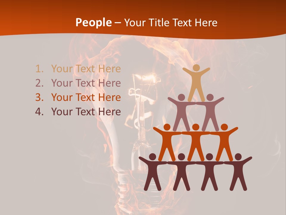 Idea Creativity Black PowerPoint Template