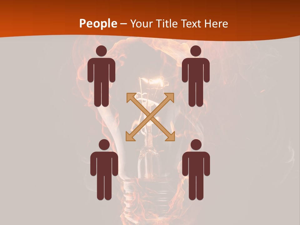 Idea Creativity Black PowerPoint Template