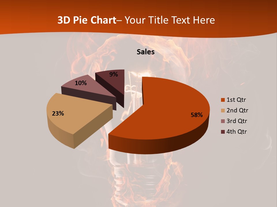 Idea Creativity Black PowerPoint Template