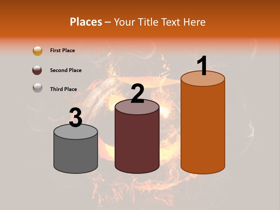 Flame Season Jack PowerPoint Template