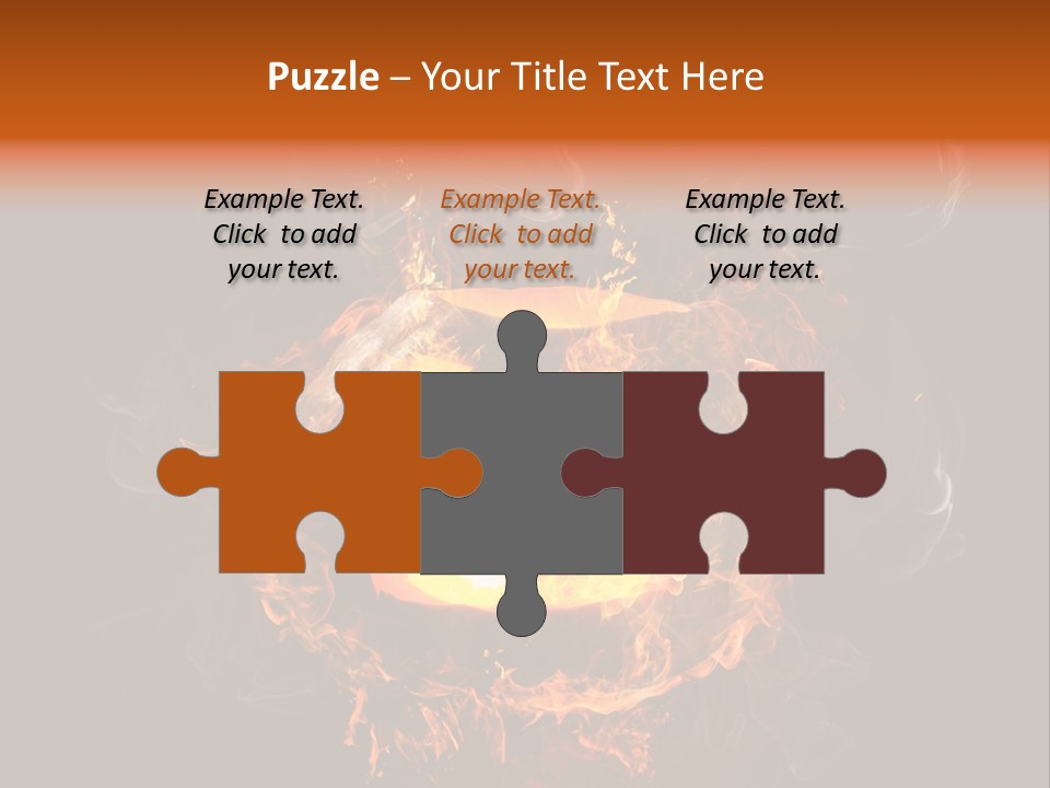 Flame Season Jack PowerPoint Template