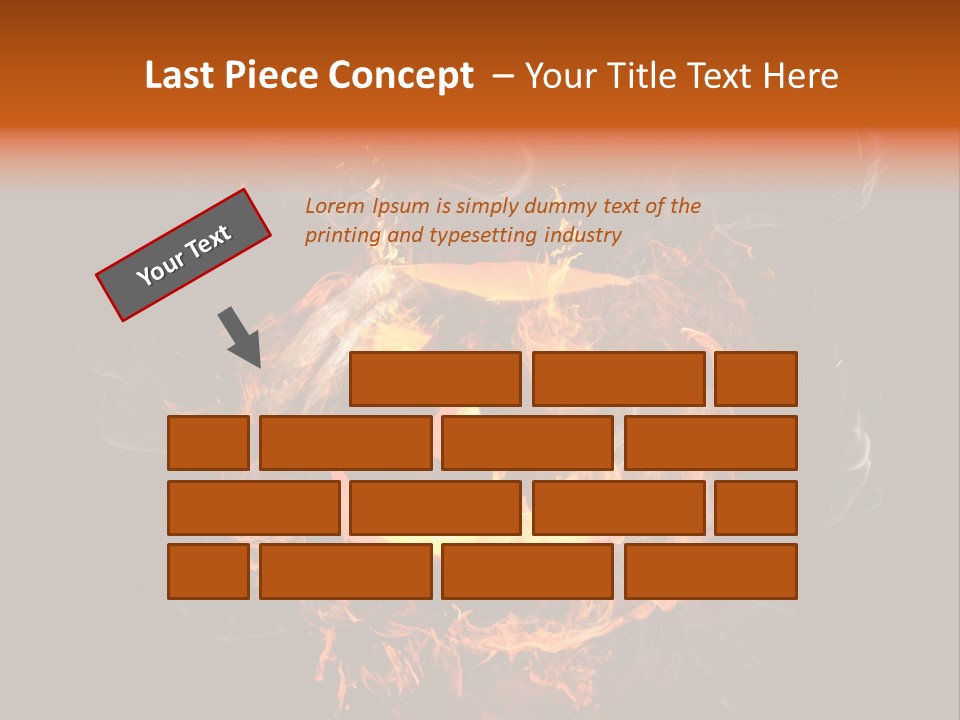 Flame Season Jack PowerPoint Template