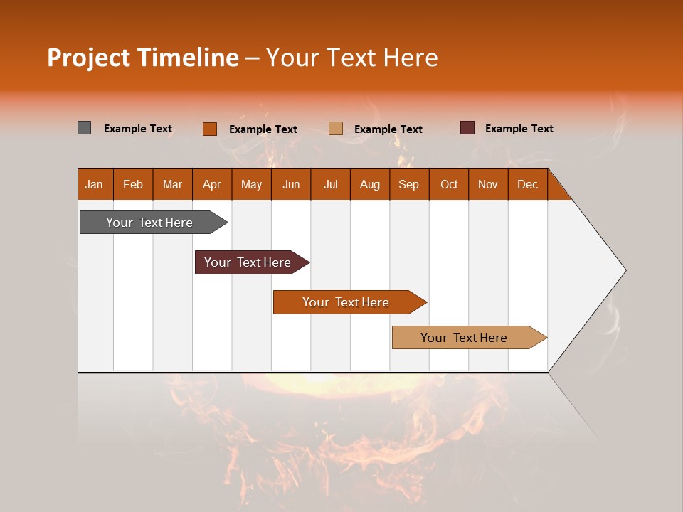 Flame Season Jack PowerPoint Template