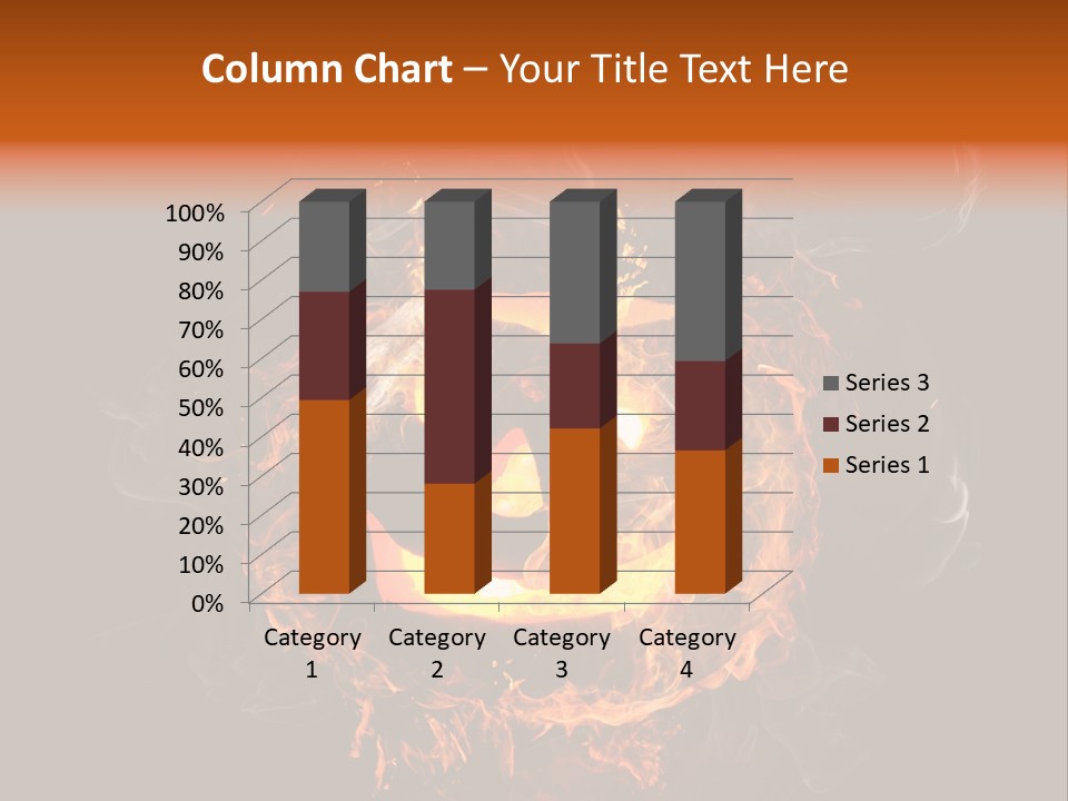 Flame Season Jack PowerPoint Template