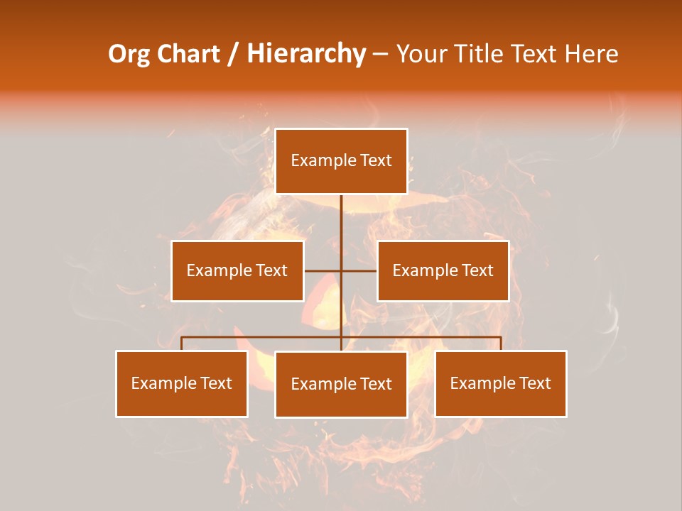 Flame Season Jack PowerPoint Template