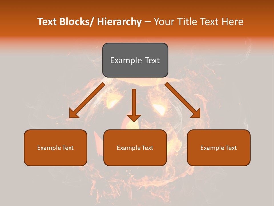 Flame Season Jack PowerPoint Template