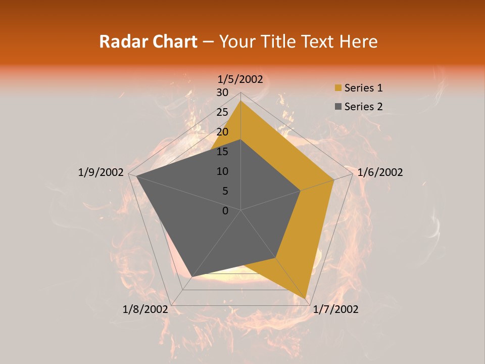 Flame Season Jack PowerPoint Template