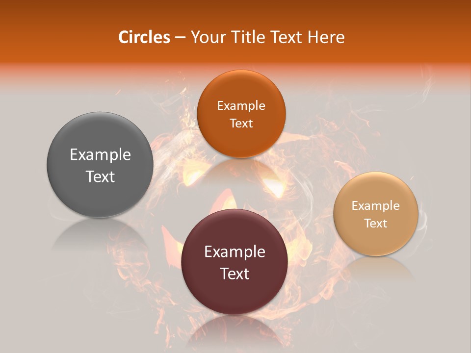 Flame Season Jack PowerPoint Template