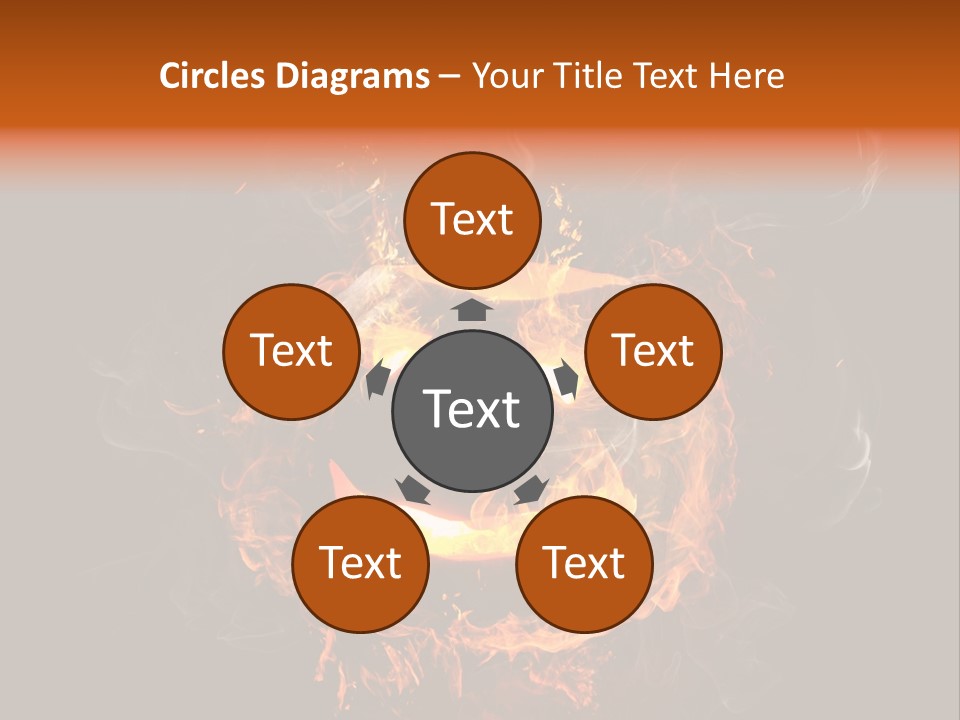 Flame Season Jack PowerPoint Template