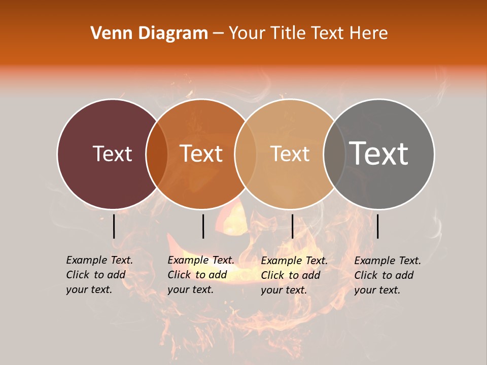 Flame Season Jack PowerPoint Template