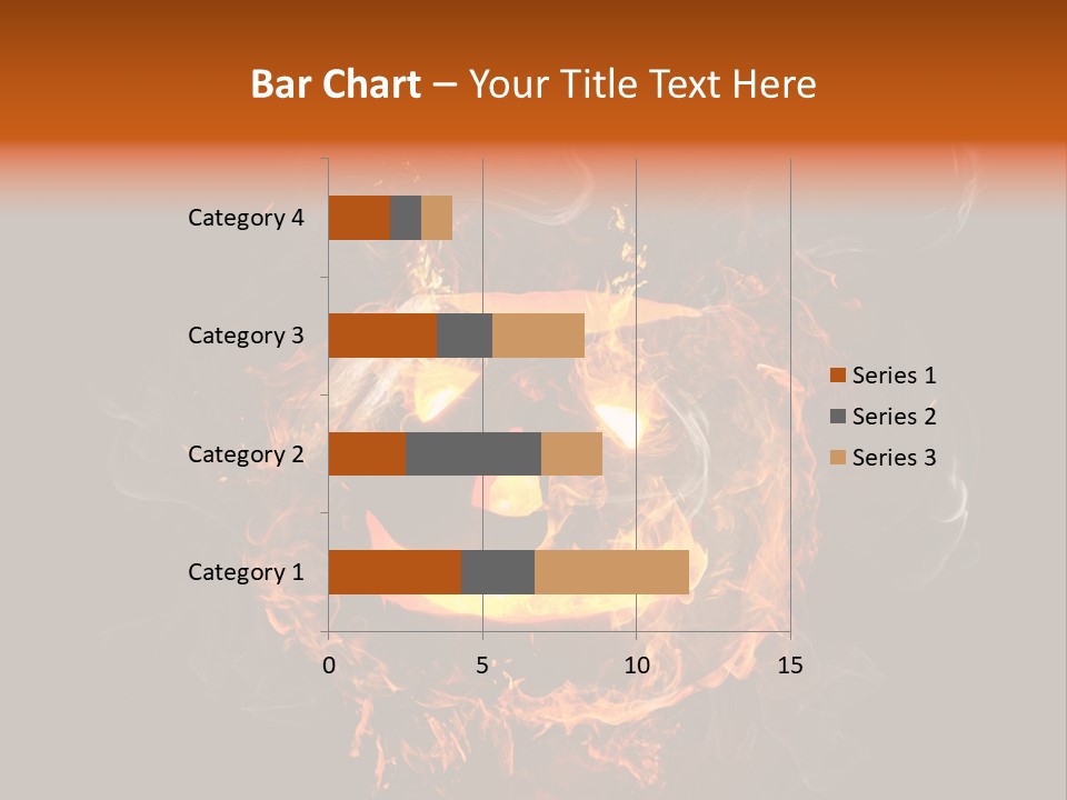 Flame Season Jack PowerPoint Template