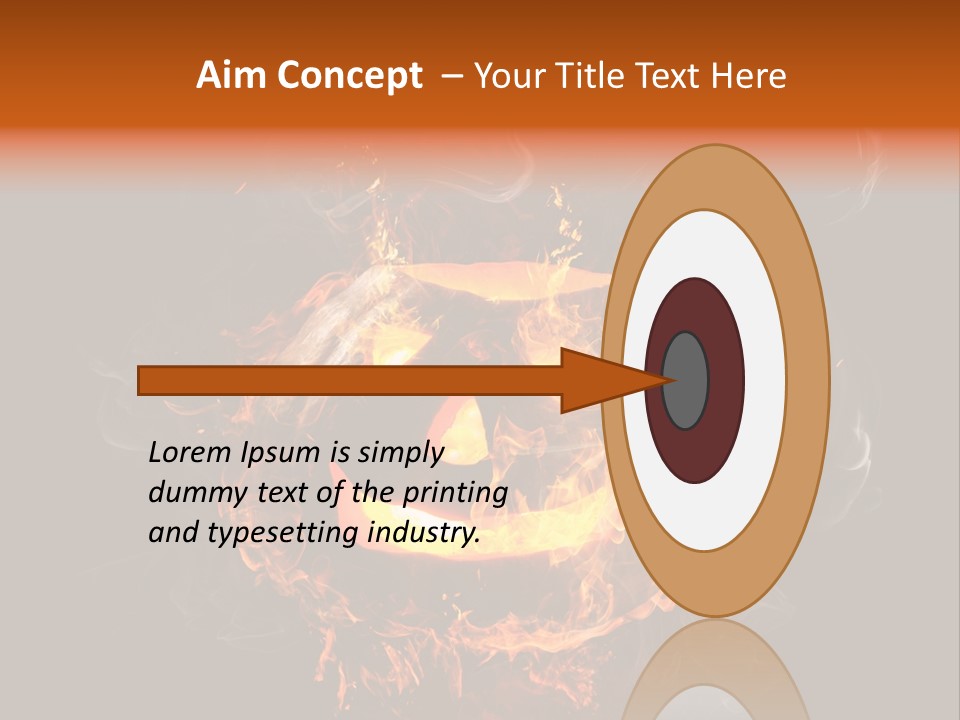 Flame Season Jack PowerPoint Template