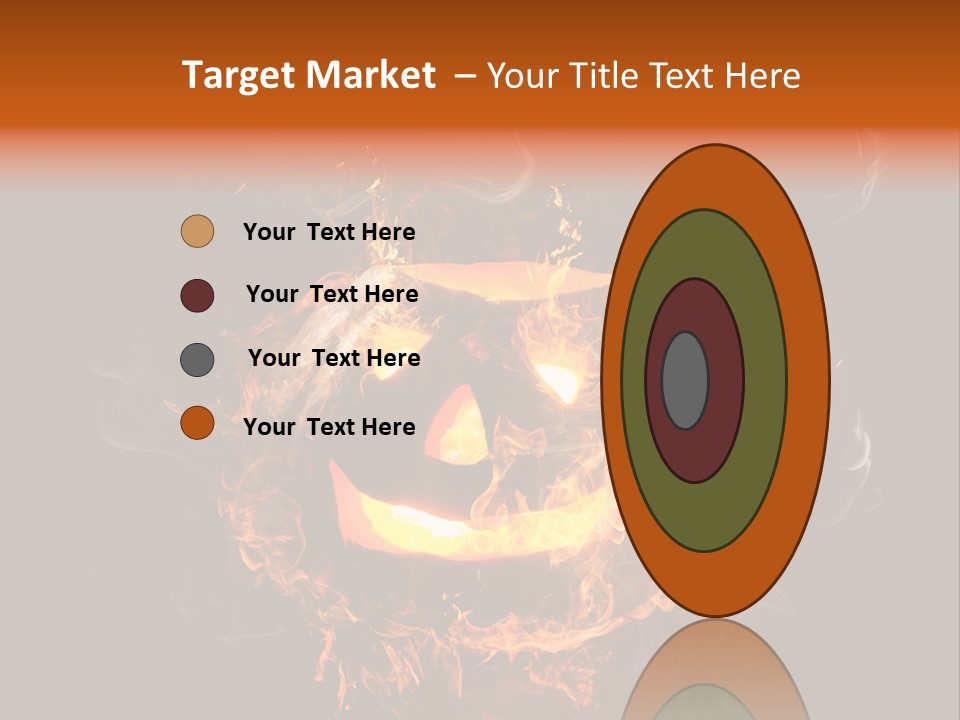 Flame Season Jack PowerPoint Template