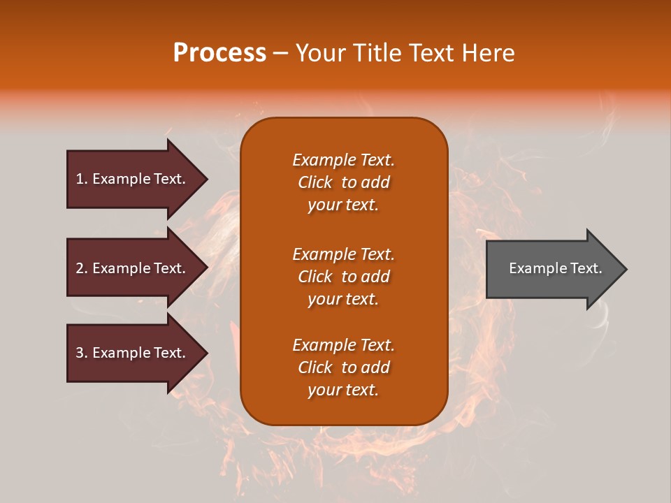 Flame Season Jack PowerPoint Template