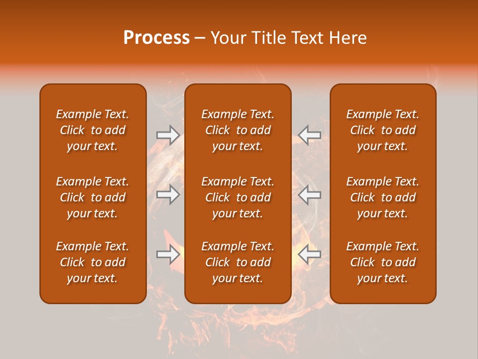 Flame Season Jack PowerPoint Template
