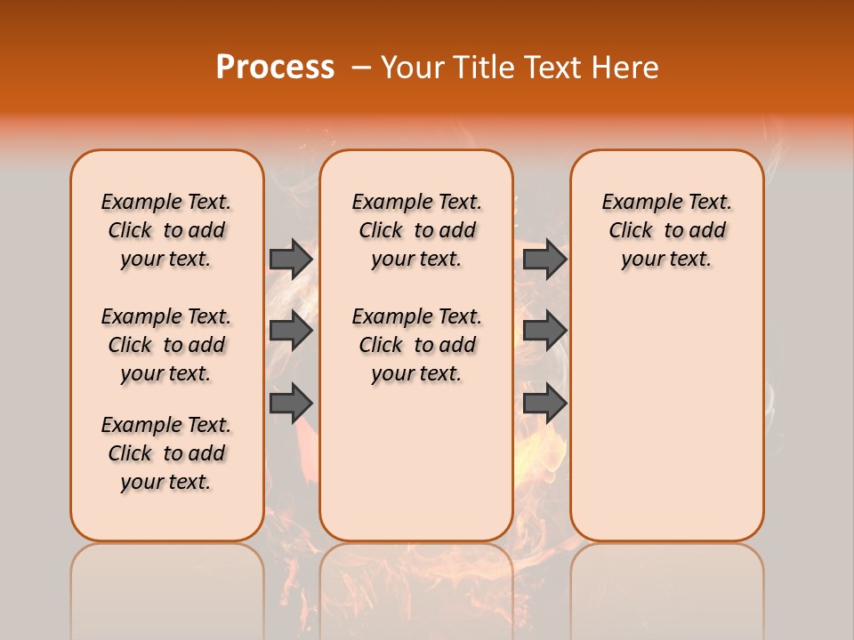 Flame Season Jack PowerPoint Template