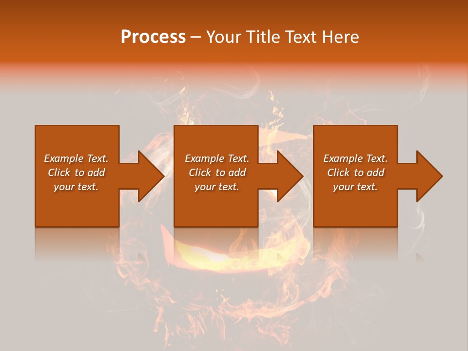 Flame Season Jack PowerPoint Template