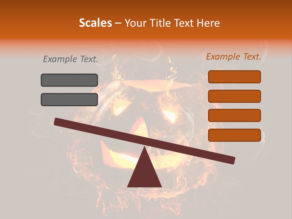 Flame Season Jack PowerPoint Template