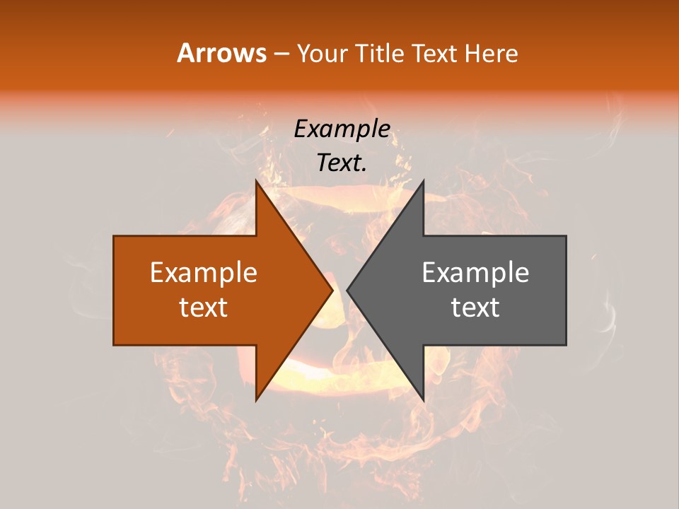 Flame Season Jack PowerPoint Template