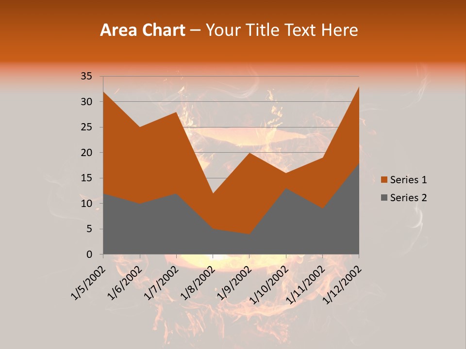 Flame Season Jack PowerPoint Template