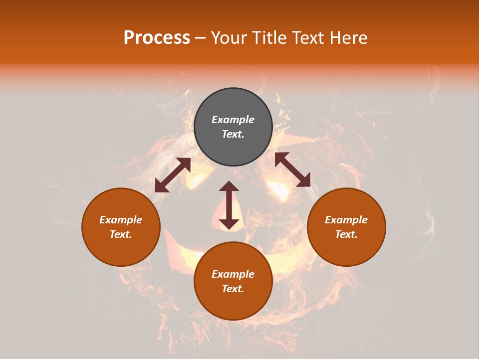 Flame Season Jack PowerPoint Template