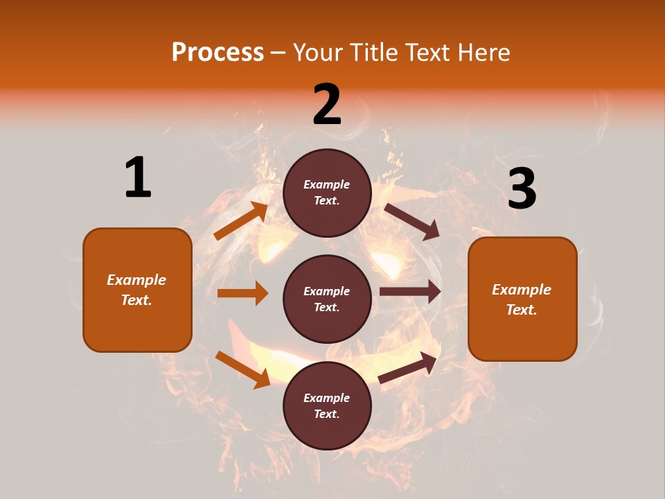 Flame Season Jack PowerPoint Template