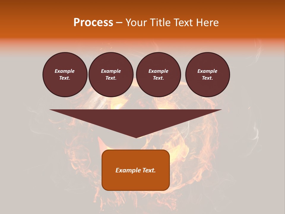 Flame Season Jack PowerPoint Template
