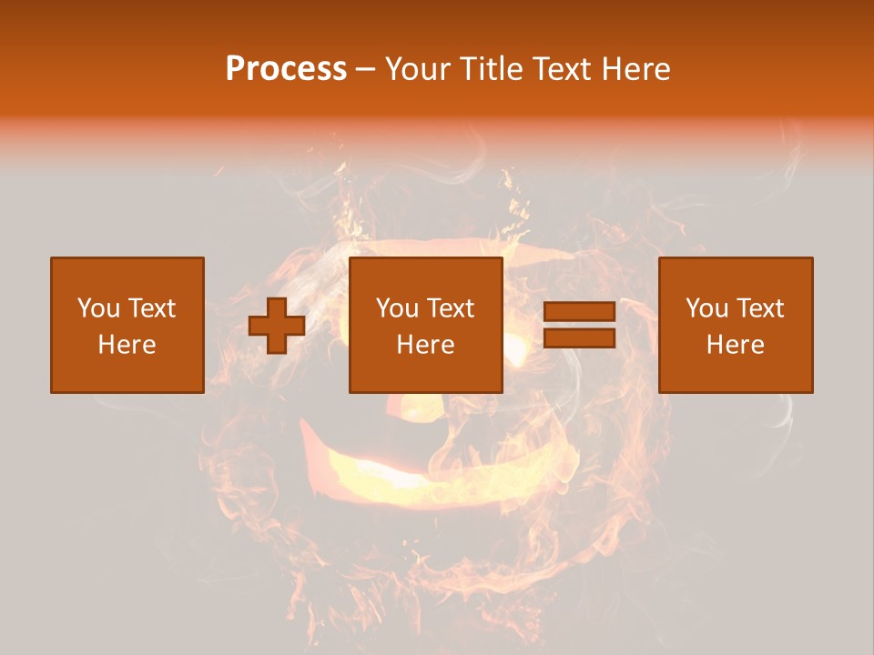 Flame Season Jack PowerPoint Template