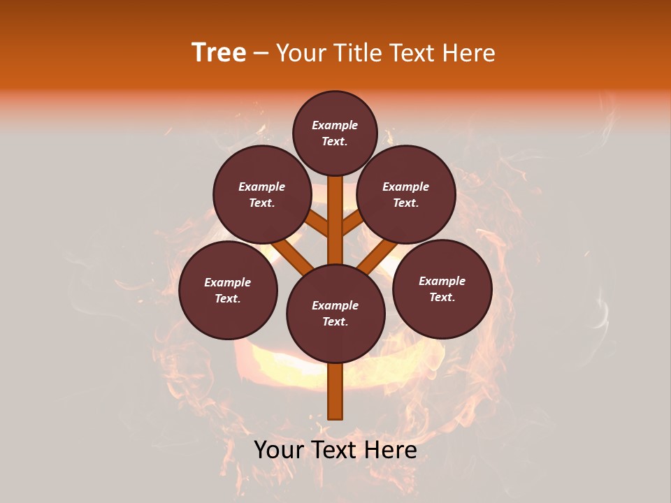 Flame Season Jack PowerPoint Template