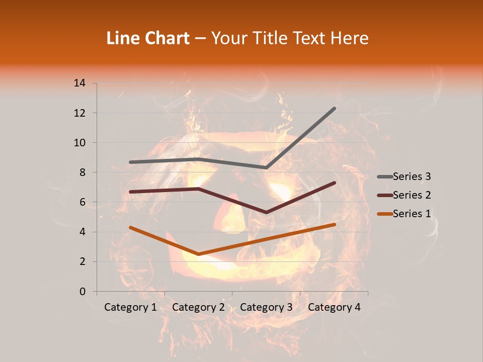 Flame Season Jack PowerPoint Template