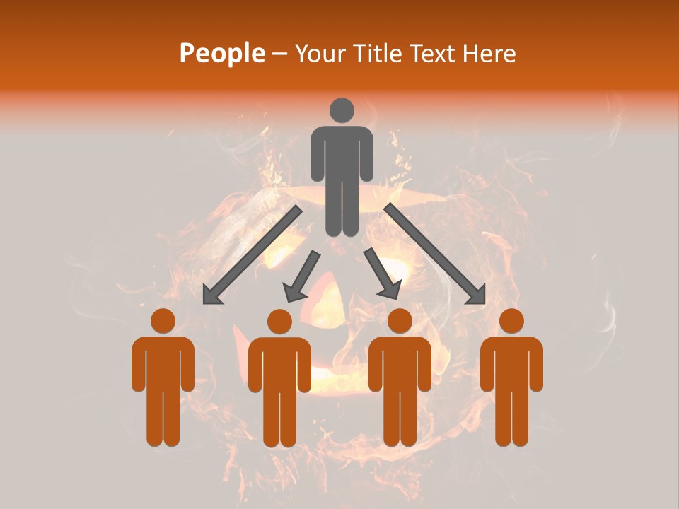 Flame Season Jack PowerPoint Template