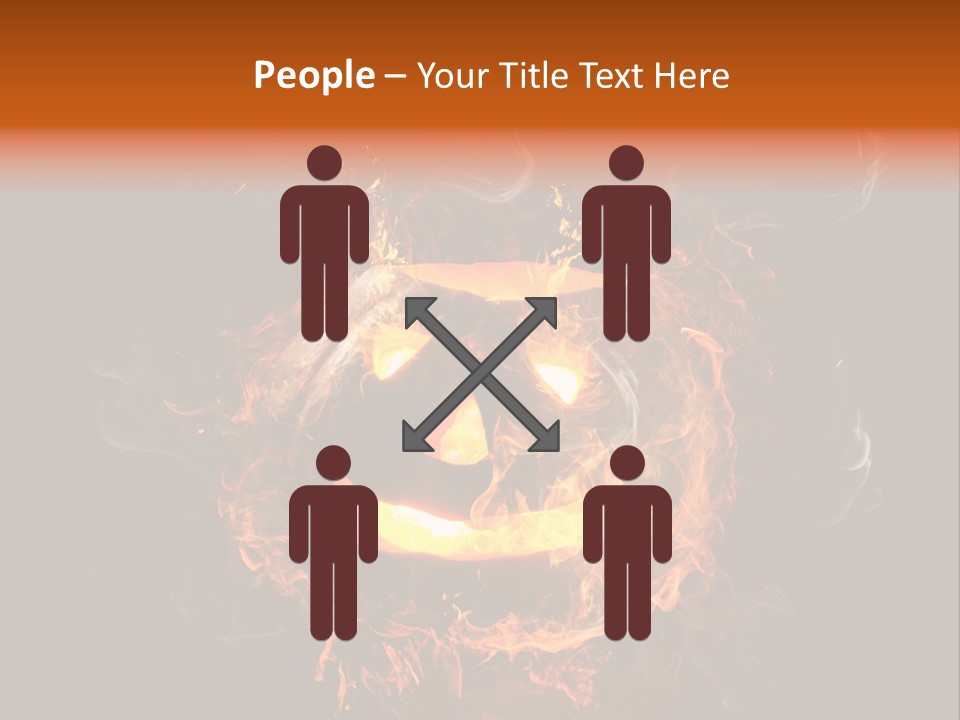 Flame Season Jack PowerPoint Template