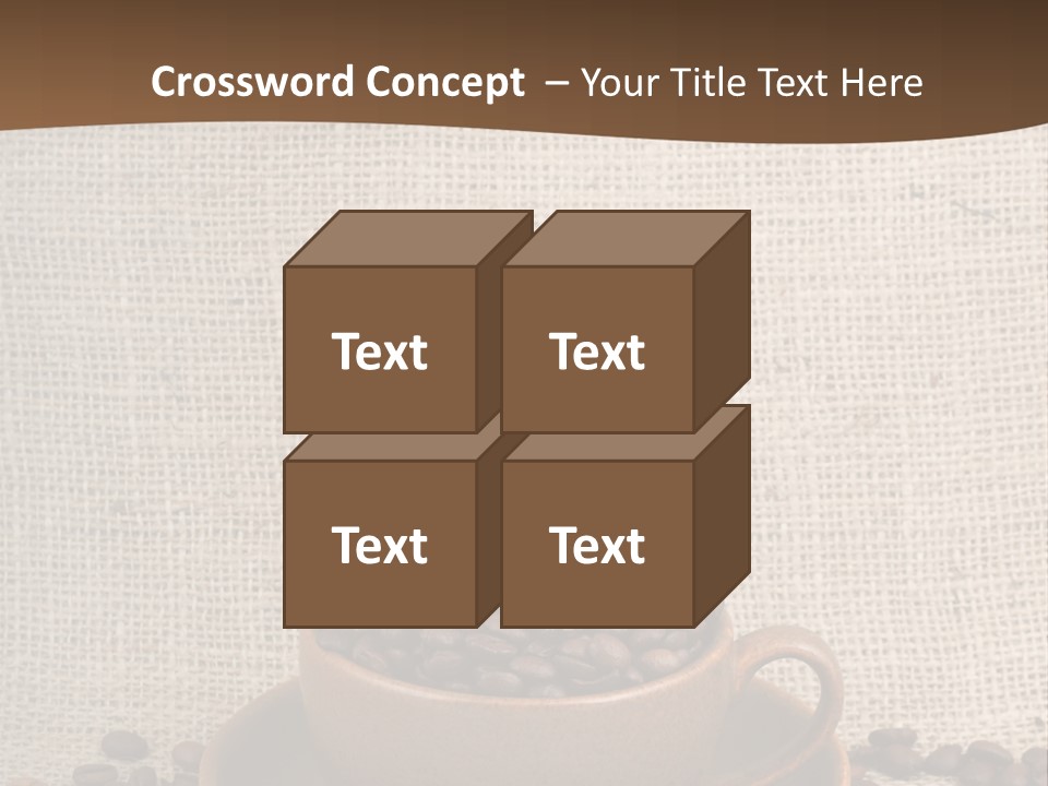 Coffee Dry Liquid PowerPoint Template
