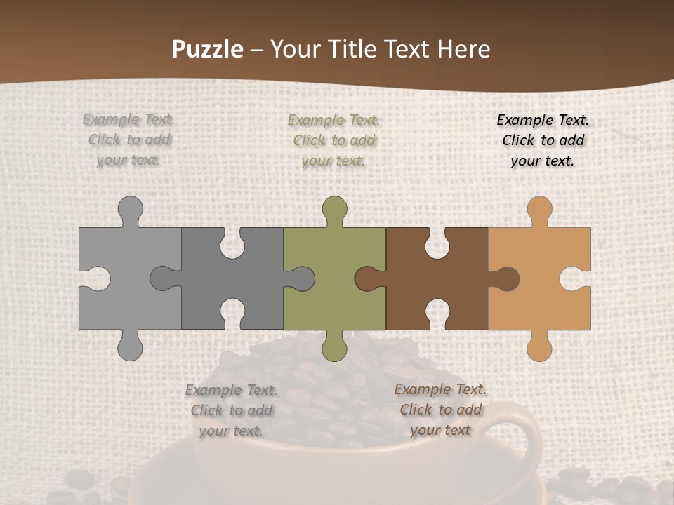 Coffee Dry Liquid PowerPoint Template