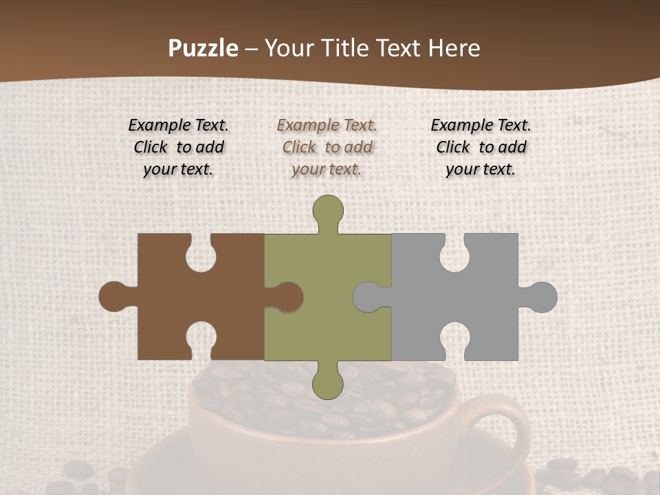 Coffee Dry Liquid PowerPoint Template