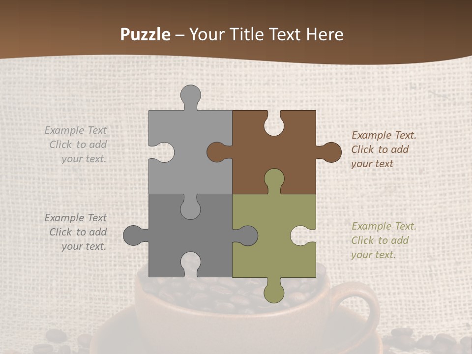 Coffee Dry Liquid PowerPoint Template