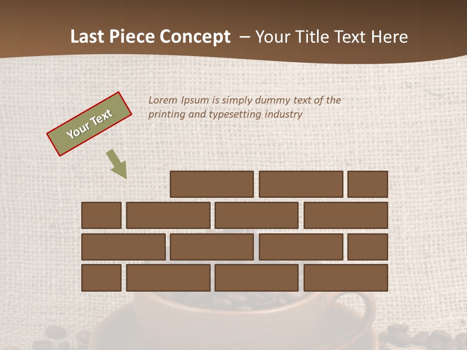 Coffee Dry Liquid PowerPoint Template