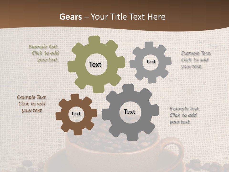 Coffee Dry Liquid PowerPoint Template