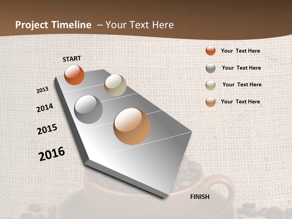 Coffee Dry Liquid PowerPoint Template