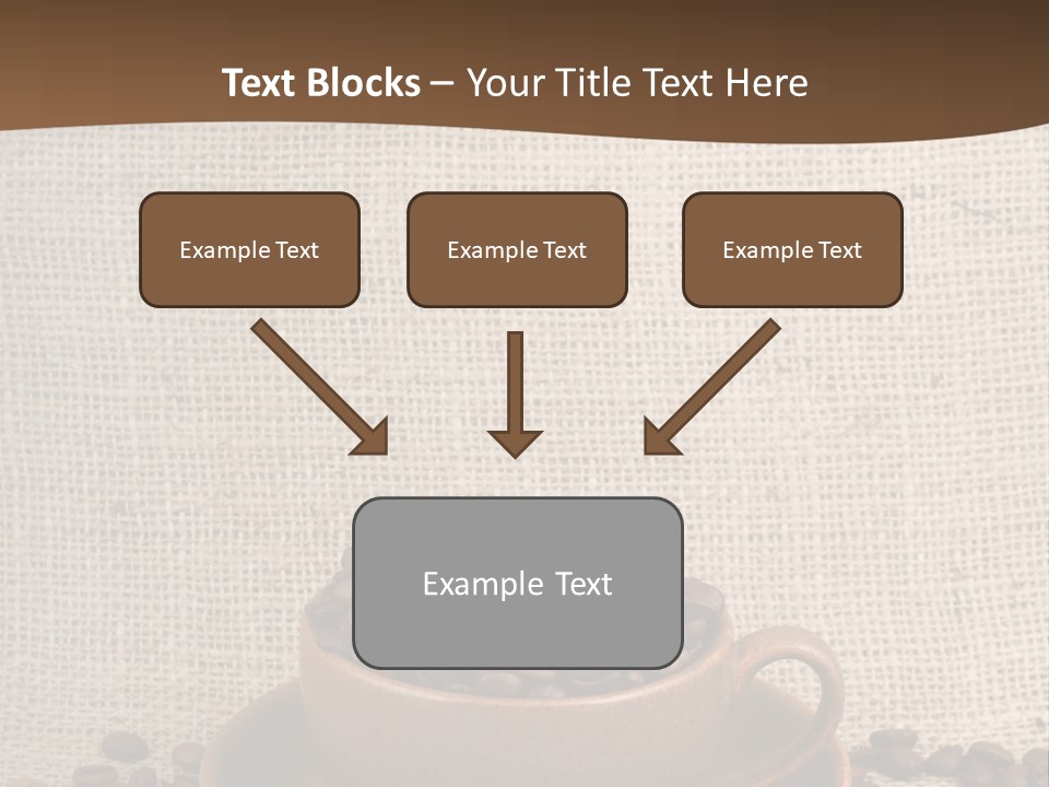 Coffee Dry Liquid PowerPoint Template