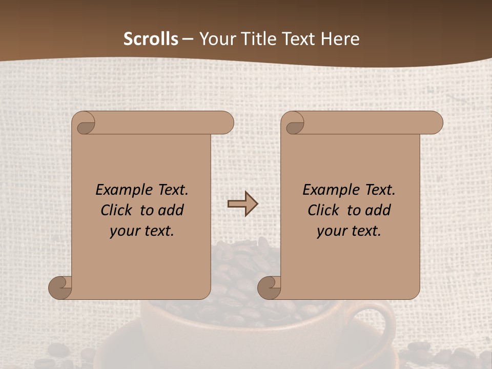 Coffee Dry Liquid PowerPoint Template