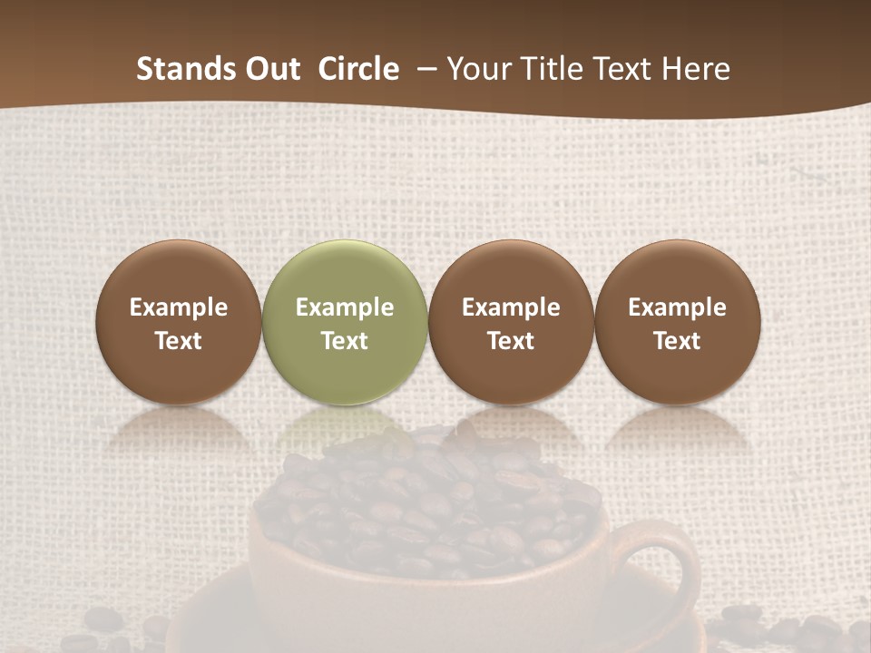 Coffee Dry Liquid PowerPoint Template