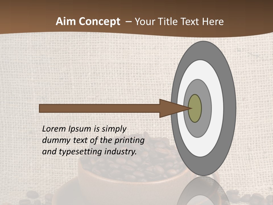 Coffee Dry Liquid PowerPoint Template