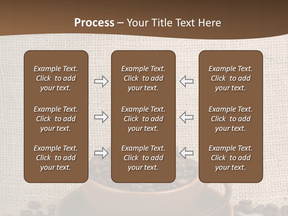 Coffee Dry Liquid PowerPoint Template