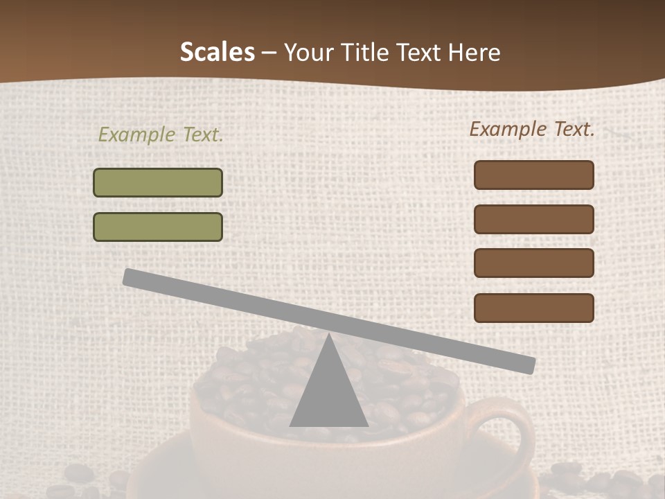 Coffee Dry Liquid PowerPoint Template
