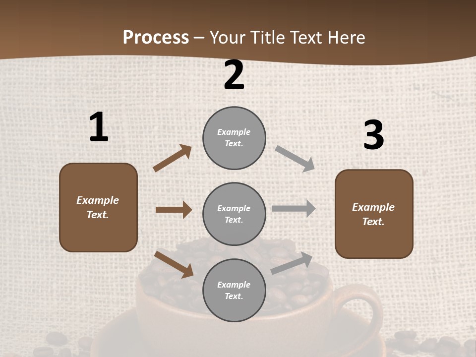 Coffee Dry Liquid PowerPoint Template