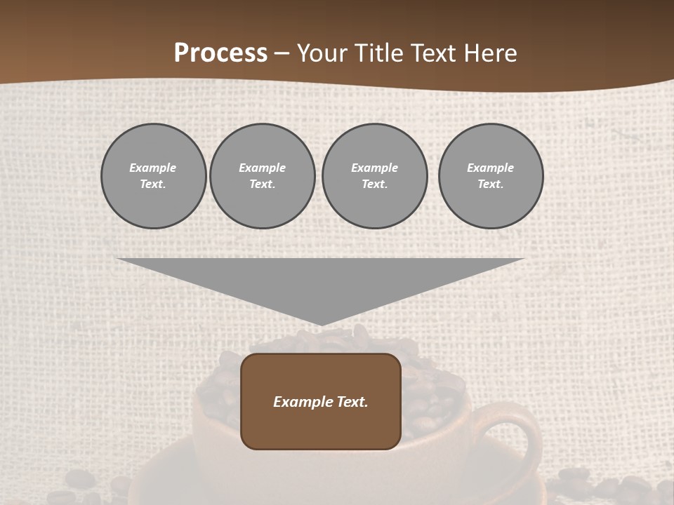 Coffee Dry Liquid PowerPoint Template